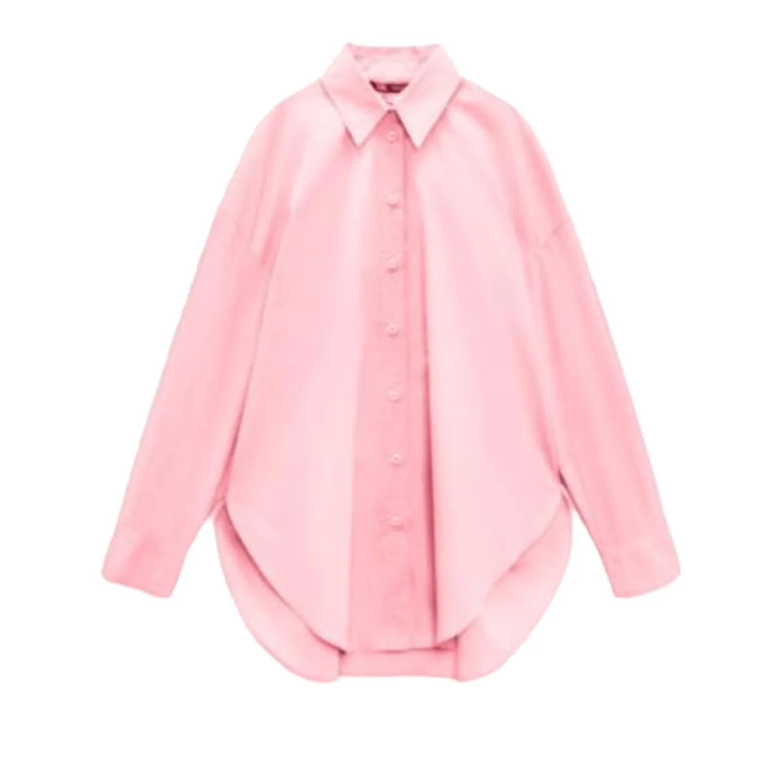 Women Shirt (Oversized) - Pink