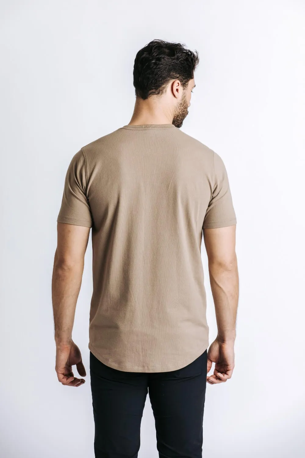 X Cotton Short Sleeve Henley