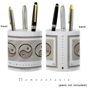 Yin Yang Pencil Holder "Metal" (Homeostasis)